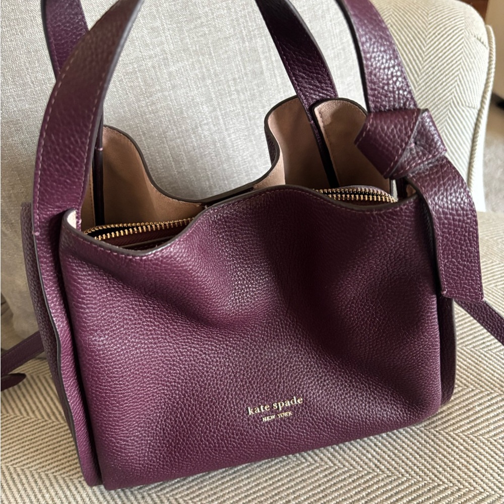 Kate Spade Burgandy Shoulder Bag